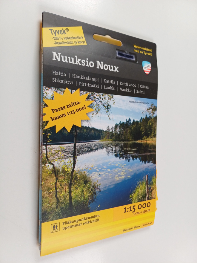 Nuuksio Noux -retkeilykartta 1:15 000