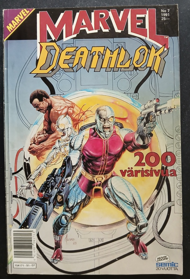 Marvel 7/1991 Deathlok , 200 sivua