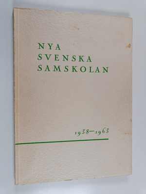Nya svenska samskolan 1938-1963
