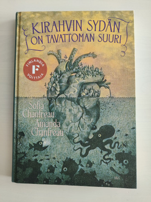 Kirahvin sydän on tavattoman suuri- kirja