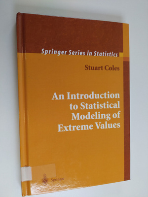 Stuart Coles : An introduction to statistical modeling of...