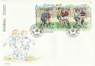 RUOTSI 1988 FA 1522/24 FDC KUORI