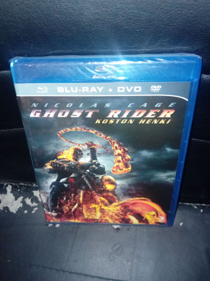 BLU-RAY + DVD Ghost rider - Koston henki ( UUSI )