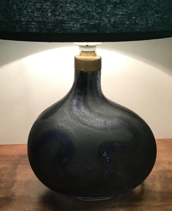 Tanskalainen Designvalaisin Holmegaard Lamp Art asymmetrisk