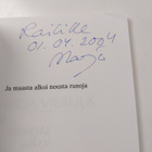 Marja Vierula : Ja maasta alkoi nousta runoja (signeeratt... - pikkukuva 3