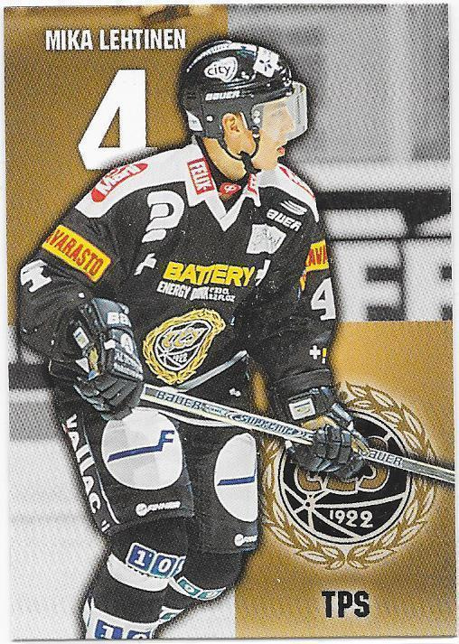 1999-00 CardSet #329 Mika Lehtinen TPS