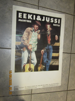 EEKI MANTERE & JUSSI KETTU - KEIKKAJULISTE