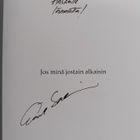 Elina Salminen : Jos minä jostain alkaisin (signeerattu, ... - pikkukuva 3