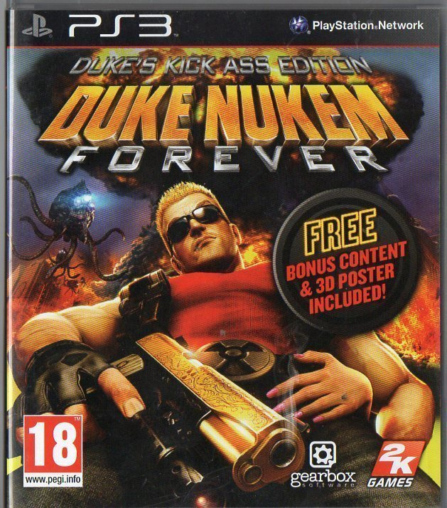 DUKE NUKEM FOREVER	(15 039)	k			PS3				kick ass ed.