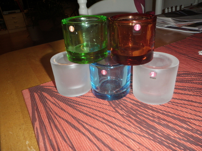 Marimekko iittala Kivi tuikut 5kpl