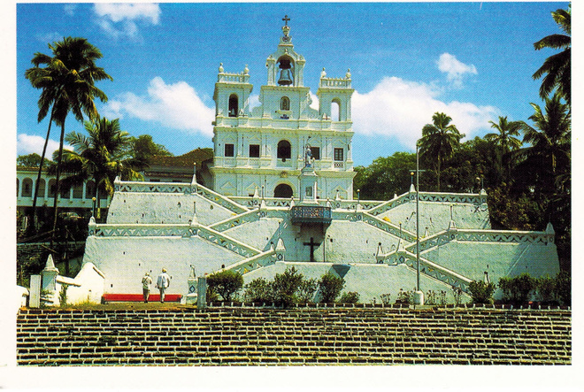 KIRKKOKORTTI - MARY IMMACULATE CHURCH-GOA / INDIA
