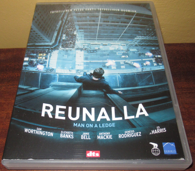 Reunalla dvd-trilleri, jännitys, toiminta
