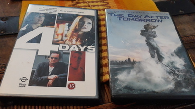 The Day After Tomorrow & 4 Days, 2 x dvd