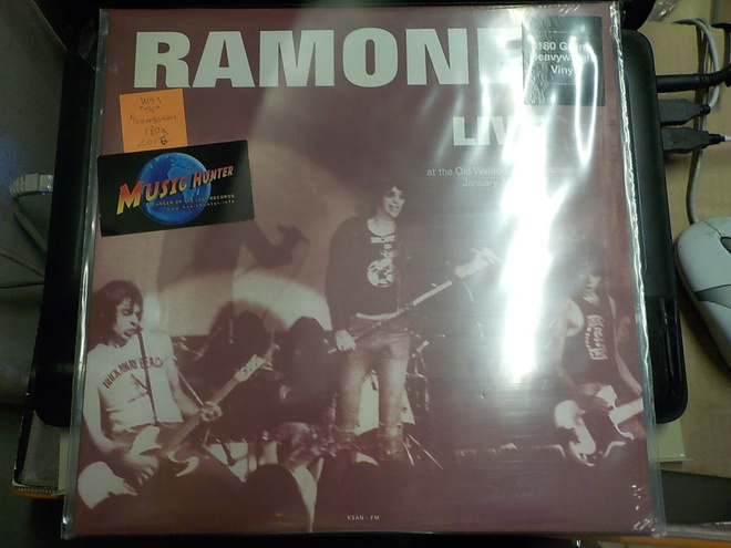RAMONES - LIVE AT OLD WALDORF, SAN FRANCISCO 1978 UUSI LP