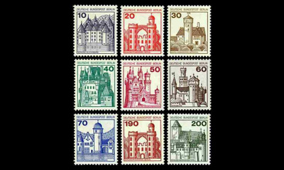 Berlin 532-40 ** Käyttösarja linnoja (1977)