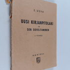 Erkki Usva : Uusi kirjanpitolaki ja sen soveltaminen - pikkukuva 1