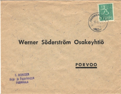 FIRMAK. PARIKKALA E.HEINONEN