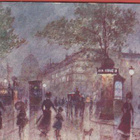 Näkymä Pariisin kadulta - kulk v 1907 - pikkukuva 1