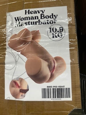 Iso tekovagina- torso Magnolia - Rinnoilla ja vaginalla