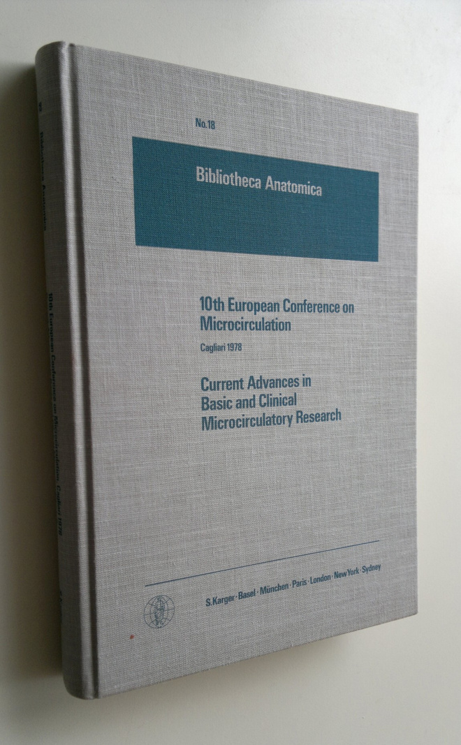 10th European conference on microcirculation - Current ad...