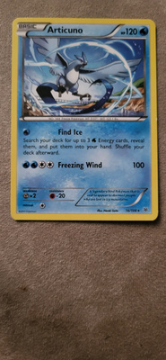 Pokemon Articuno (ROS 16) Roaring Skies RARE card