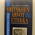YRITYKSEN ARVOT JA ETIIKKA. Aaltonen, Junkkari - pikkukuva 1