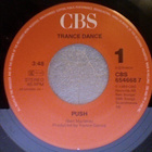 TRANCE DANCE :: PUSH / YOU GO TO MY HEAD :: VINYYLI 7" 1989 - pikkukuva 3