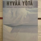 Kajaste, Markkula - Hyvää yötä: apua univaikeuksiin (nid.) - pikkukuva 1