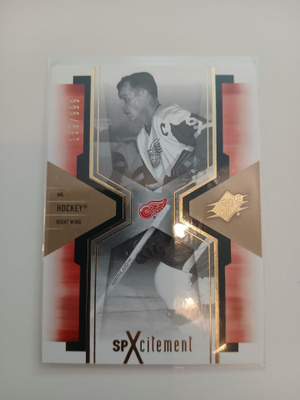 Gordie Howe - numeroitu Spx / Detroit