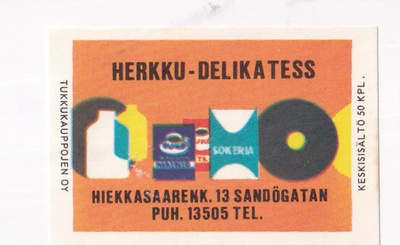 Hiekkasaarentie 13, Herkku - Delikatess    .b479