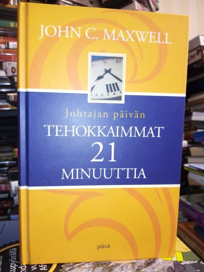 MAXWELL  :  JOHTAJAN PÄIVÄN TEHOKKAIMMAT 21 MINUUTTIA