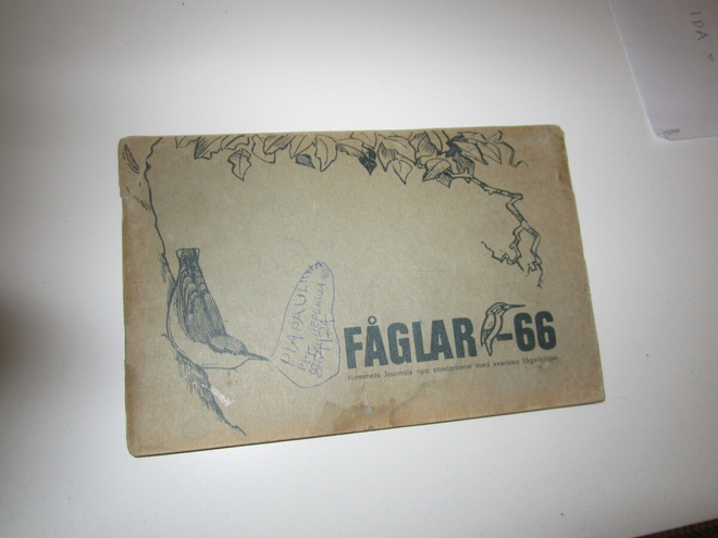 Fåglar-66 Hemmets Journal av Anders-Erik Malm ( täysi kansio