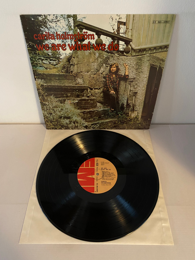 Carita Holmström - We are What We Do LP ORIG. ’73
