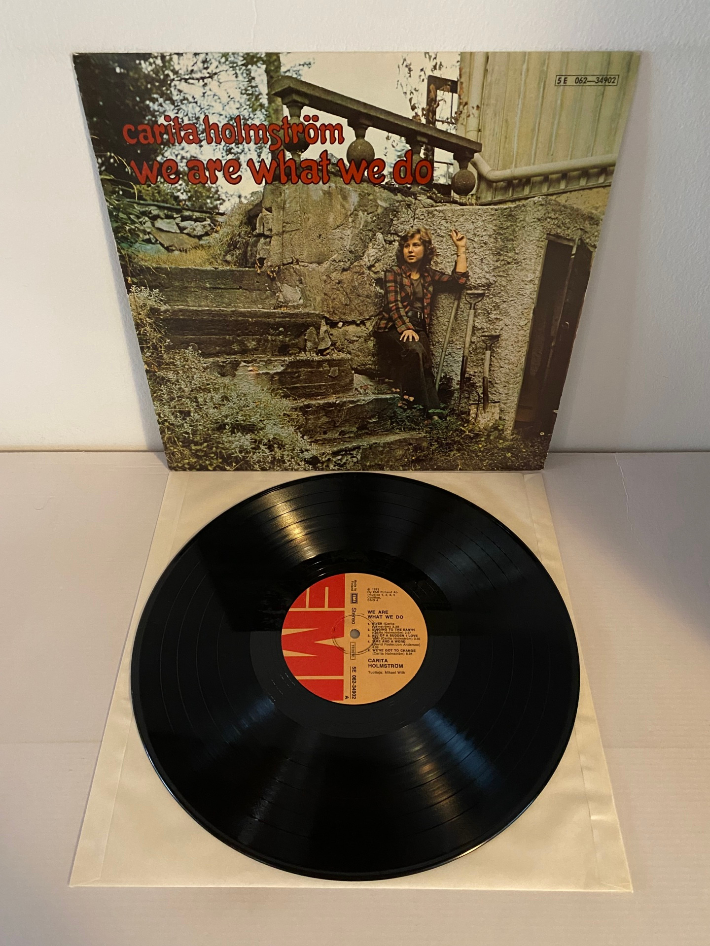 Carita Holmström - We are What We Do LP ORIG. '73 | Huuto.net