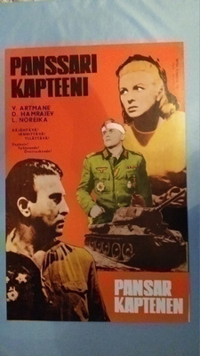 Panssarikapteeni Vanha Elokuvajuliste
