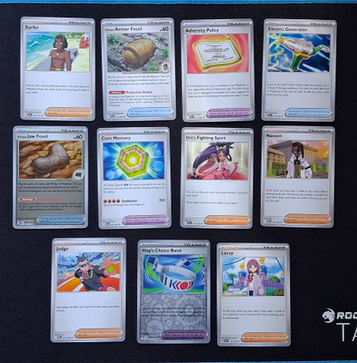 Pokemon trainer kortit 11kpl (#23)