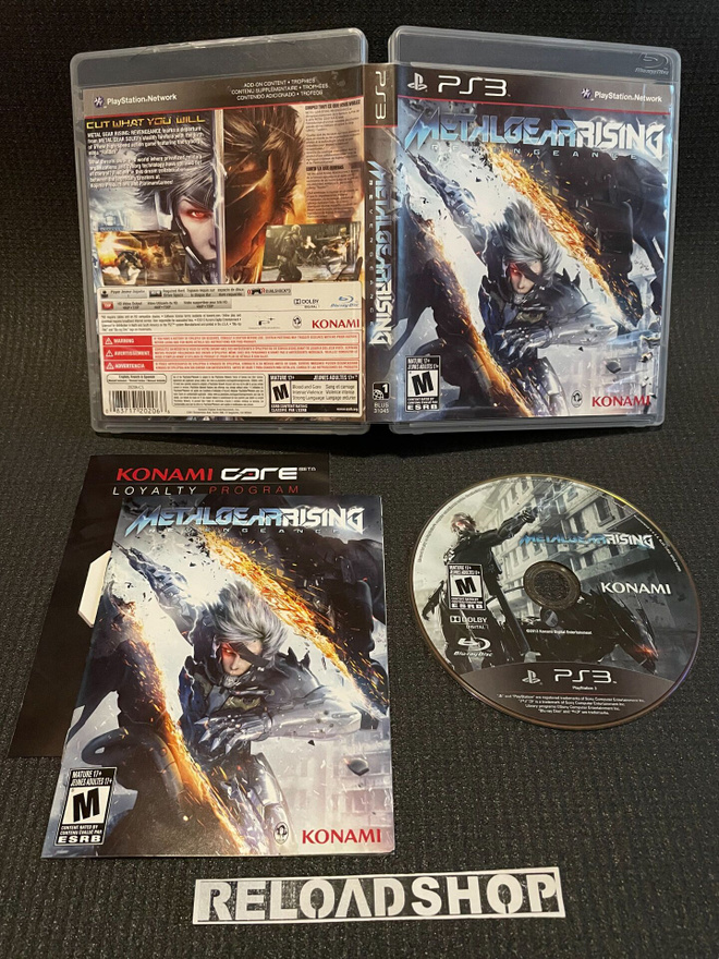 Metal Gear Rising Revengeance - US PS3 - CiB