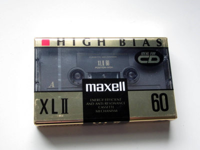 MAXELL XL II 60 C-KASETTI UUSI
