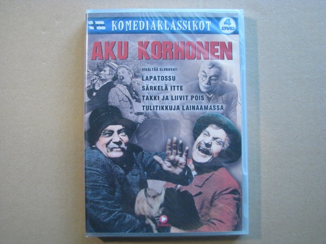AKU KORHONEN - Komediaklassikot ( 4 x dvd )