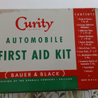 Vintage; Bauer & Black Curity Automobile First Aid Kit - pikkukuva 1
