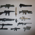 G.I. Joe, Action Man, yms. aseita - pikkukuva 1