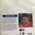 1991-92 Pro Set Gazette Patrick Roy #2 - pikkukuva 2