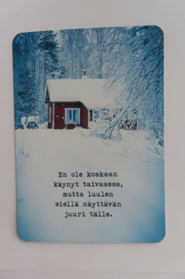 Ilona Pietiläinen: En ole koskaan käynyt......(Karto)