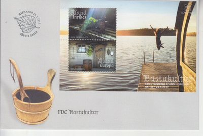 Åland FDC 2017 Sauna