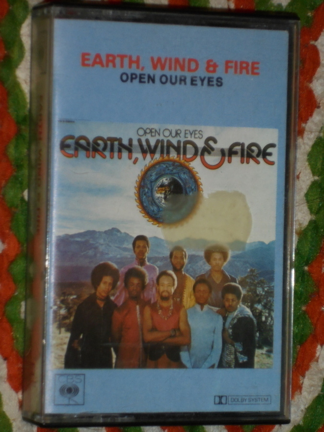 C-kasetti - EARTH WIND & FIRE - Open Your Eyes - 1974 EX+