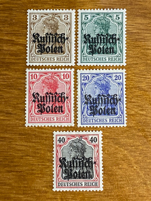 SAKSA REICH 1915 PUOLA MIEHITYS**