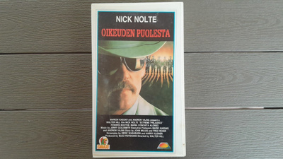 VHS: Oikeuden Puolesta / Extreme Prejudice (Nick Nolte 1987)