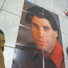 VANHA SUOSIKKI JULISTE - JOHN TRAVOLTA KOKO noin 80 x 51 cm - pikkukuva 1