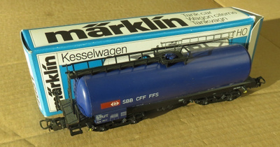 Märklin SBB telitankkivaunu