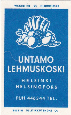 Helsinki, Untamo Lehmuskoski   .s43